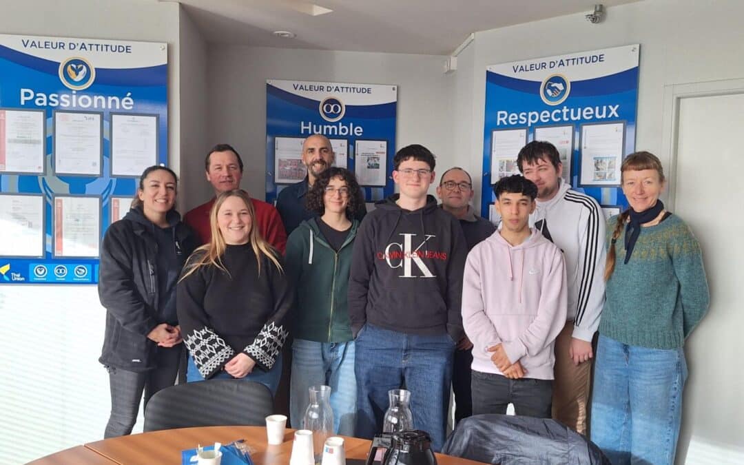 Visite de l’usine Mer Alliance – Groupe Thaï Union avec les CAP2 Cuisine